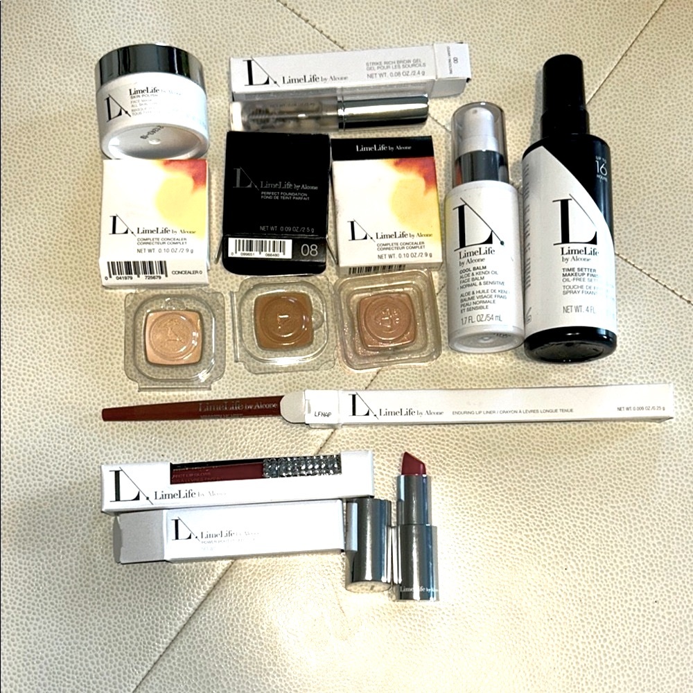 Limelife by Alcone Skincare/Makeup Bundle Set NEW